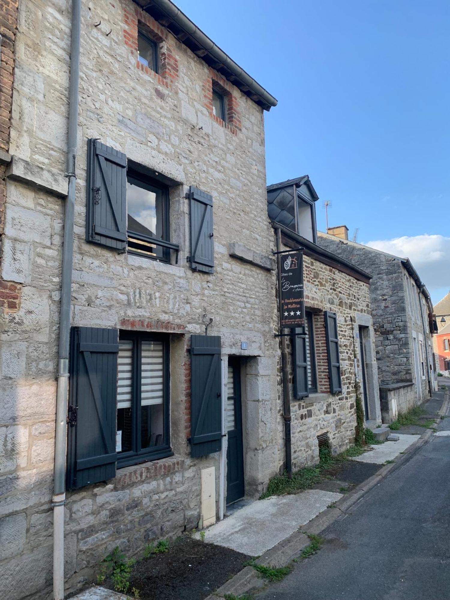 Les Gites De La Brasserie D'Aubrives La Malterie Et La Houblonniere Kültér fotó